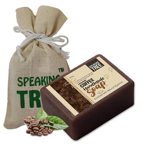 Speaking Tree Kaffee Handgemachte Seife Für Aufhellung Haut 100gm Je Set Von 3 - Bild 1 von 8