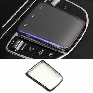 Cubierta multimedia negra para consola central ABS 1 PIEZA para Benz Clase C 2019-2021 - Imagen 1 de 7