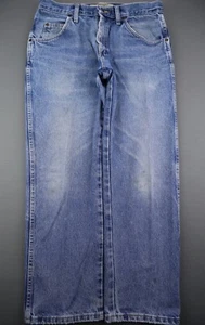 Pantalones de mezclilla para hombre Wrangler Authentics pierna recta algodón talla 32x28 (Sr 32x27) - Imagen 1 de 11