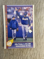 1991 Pacific Nolan Ryan Texas Express I #67 20th Pitcher to Win 300 - NM-MT