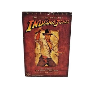 Indiana Jones | Boxset (DVD, 1981) 3 Movies Plus Bonus Complete - Picture 1 of 15
