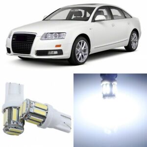 20 x Super Bright White Interior LED Lights Package For 2005 - 2011 Audi A6 S6