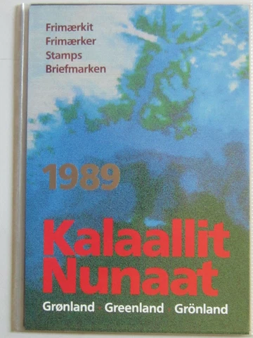 GREENLAND 1989 OFFICAL Year Book complete Cover