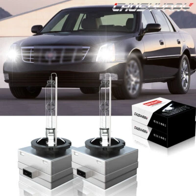 FOR Cadillac DTS 2006-2011 D1S 6000K HID Headlight Bulbs high low beam 2pcs - Image 1 of 4