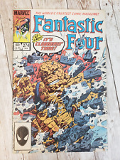 Fantastic Four #274 Marvel 1985 - Spider-Man Symbiote App.! - John Byrne Cover!