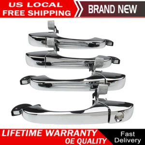 Chrome Door Handles For  2005 2006-2010 Chrysler 300 300C Dodge Magnum 5065801AG - Picture 1 of 7