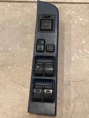 90-95 Toyota 4runner Master Window Switch Driver Side BLUE OEM JAPAN 74232-89105 - Image 1 of 4