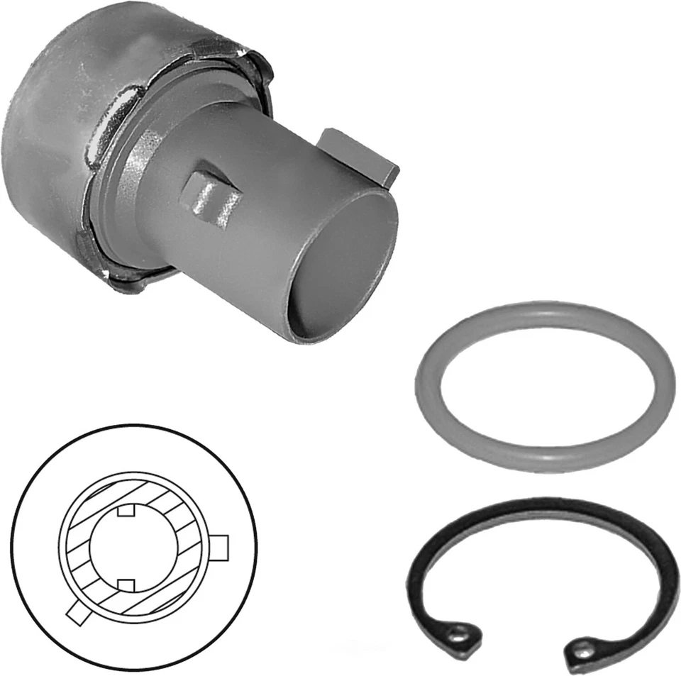 Santech New AC A/C High Pressure Switch Cut Off For GM/Harrison Compressor - Image 1 of 1