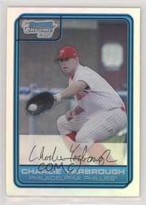 2006 Bowman Draft Chrome Draft Picks Refractor Charlie Yarbrough #DP15