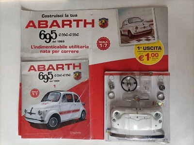 Costruisci La Tua Fiat Abarth 695 Scala 1:7  Prima Uscita n. 1 Hachette  - Immagine 1 di 4