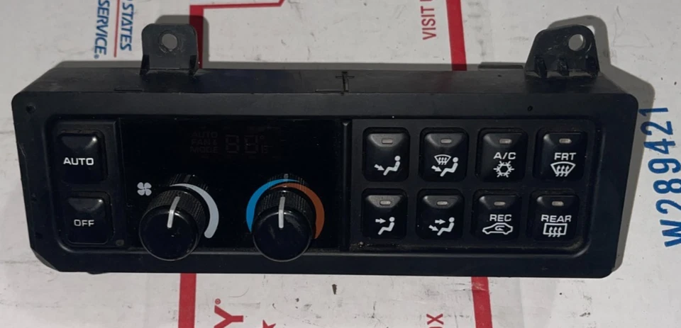 ✅ 94-97 New Yorker Concorde Intrepid LHS Digital AC Calentador Climatizador ATC Foto 1 de 4