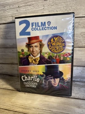 NEW Willy Wonka and The Chocolate Factory, Charlie And The Chocolate Factory DVD - Image 1 of 4