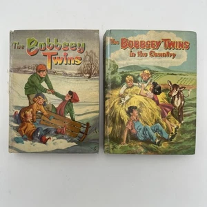 Whitman 1530 1531 The Bobbsey Twins 1950 in the Country 1953 hardcover lot 2 VG - Imagen 1 de 6