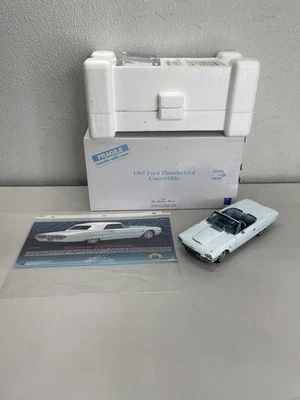 Ford Thunderbird 1965 convertible azul con papeles Danbury como nuevo 1:24 Foto 1 de 4