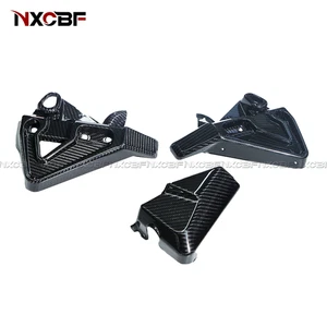 2016-2021 Yamaha FZ-10 MT10 Carbon Fiber Radiator / Watercooler Covers Fairing - Picture 1 of 5