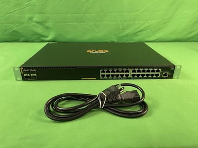 HP Aruba 2540 JL356A 24-Port PoE+ 4x SFP+ Gigabit Switch | Rack Mountable - Image 1 of 4