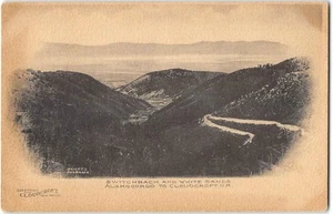 Postal Switchback & White Sands, Alamogordo, Cloudcroft, Nuevo México años 1910 - Imagen 1 de 2