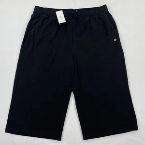 BALEAF Womens 16” Capri Pants Wide Leg Lightweight Black 2XL Knee Long NWT - Picture 1 of 8