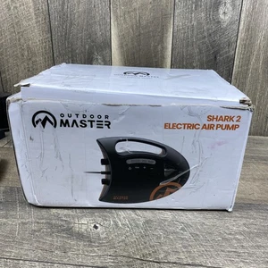 OutdoorMaster Shark 2 - 20PSI High Pressure SUP Air Pump w/ 12V DC Car Connector - Picture 1 of 11