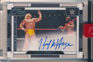 2024 Panini Three Count WWE Hulk Hogan Timeless Moments automático #24/99 - Imagen 1 de 2