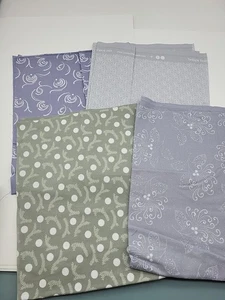 Twilight Frost by Connecting Threads 2009 Fat Quarter Cotton Fabric 4 pieces - Picture 1 of 6