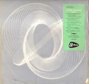 ETTORE GANDINI, QUATUOR "IN CIMBALIS BENE SONANTIBUS", BACH LP ARTECO 103 - Bild 1 von 3