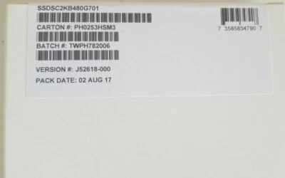 Intel SSDSC2KB960G701 S4500 Data Center Enterprise SSD (We buy and sell Cisco) - Image 1 of 2