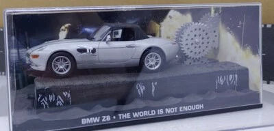 James Bond Auto Collection 1:43 by Eaglemoss BMW Z8 #04 die-cast - Immagine 1 di 3