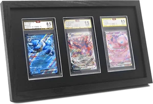 PSA Graded Card Display Frame, Wall Mount Baseball Trading Card Display Case ONL - Picture 1 of 12
