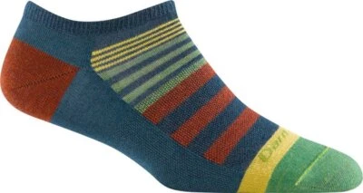 Calcetín ligero estilo de vida para mujer DARN HARD 6073 verde azulado oscuro Beachcomber No Show Foto 1 de 4