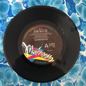 SUNNYBOYS- ALONE WITH YOU- 7'' 45rpm Vinyl Single Record AUS 1980's CLASSIC - Picture 1 of 4