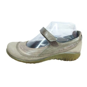 Gancho de cuero Naot Kirei cómodo Mary Jane gris niebla talla 36 EE. UU. 5 para mujer - Imagen 1 de 10