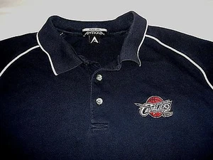 Cleveland Cavaliers Embroidered Antigua Desert Dry Medium Polo Shirt 62% Cotton - Picture 1 of 3