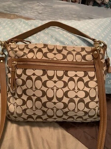**Signature Coach Crossbody Handbag*** - Picture 1 of 2