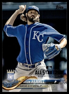 2018 Topps - Jason Hammel #385 Royals All Star Game Stamp SP - Image 1 of 2
