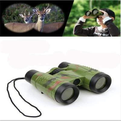 Toy Outdoor Camouflage Play Army Camo Binoculars Learning Toys KS3 - Image 1 of 4
