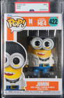 Jimin "Despicable Me 4" Rocks 422 Funko Pop! PSA 9 MINT