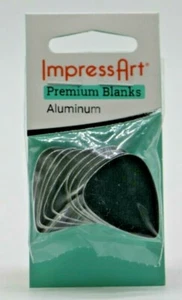 ImpressArt Aluminum Guitar Pick Premium Stamping Blanks 2 Pack (20 pcs) - Picture 1 of 2