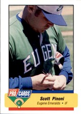 1994 Eugene Emeralds Fleer/ProCards #3722 Scott Pinoni Columbus Ohio OH Card