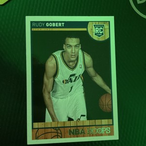 2013-14 NBA Hoops - Gold #287 Rudy Gobert (RC)