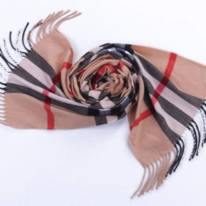 Damen Herren Weihnachten Kariert Schal Tartan Hals Warm Wickel Pashmina Stahl - Bild 1 von 22