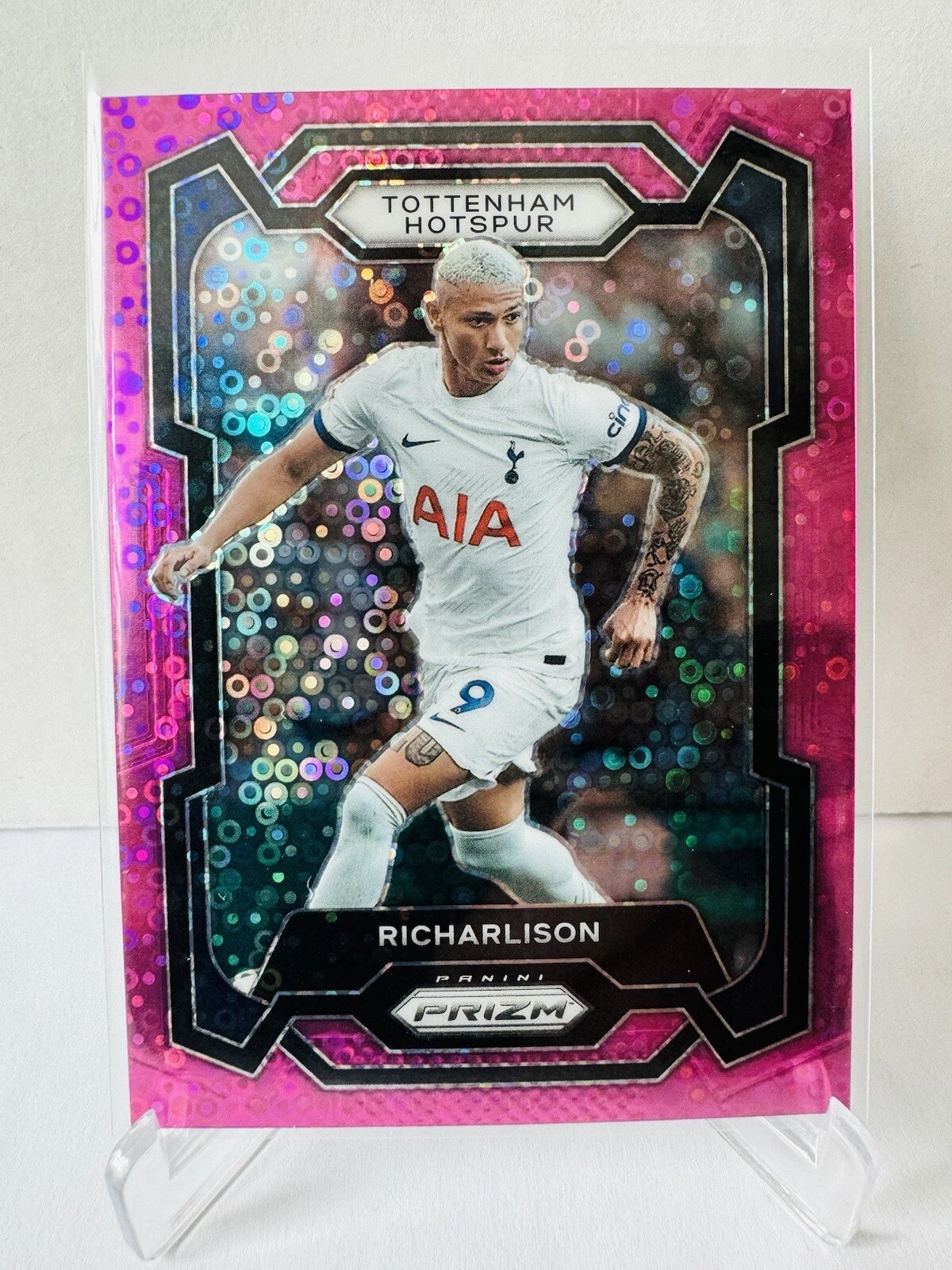 2023-24 Panini Prizm EPL Richarlison - Pink Breakaway Prizm /149
