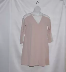 Abito in tessuto Styled by Joe Zee con inserti in pizzo manica taglia S blush - Foto 1 di 2