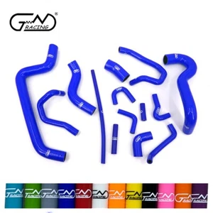 Silicone Radiator Heater Hoses Fit 1989 -1992 Ford Ranger 2.3L 4 Cylinder Blue - Foto 1 di 11