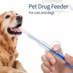 Pet Dog Cat Pill Tablet Capsule Popper Piller Dispenser Gun Pusher Tool K0H4 - Picture 1 of 14