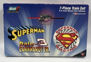 Dale Earnhardt Jr #3 HO Superman Train Set 1999 NASCAR AC Delco da collezione - Foto 1 di 5