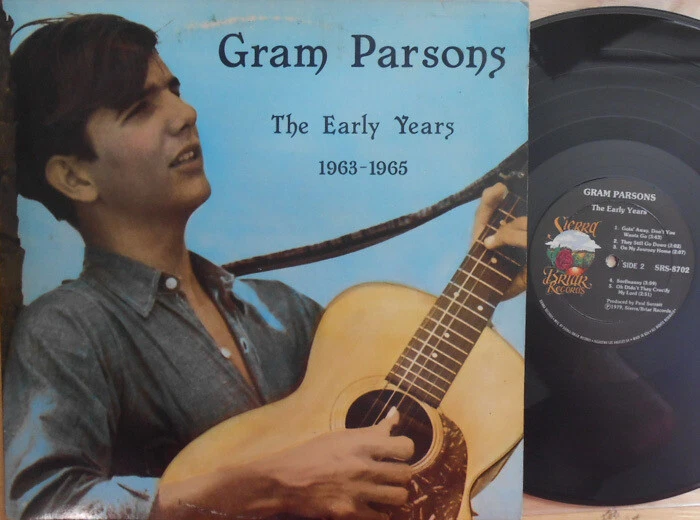 Gram Parsons ORIG US LP The early years 1963-65 EX ’79 SRS8702 Country Rock - Image 1 of 1