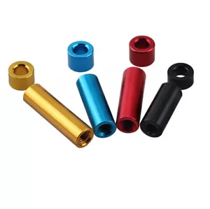 M2 Aluminum Alloy Spacers Standoff Unthreaded Round Bushing Sleeve Washer Colors - Picture 1 of 5