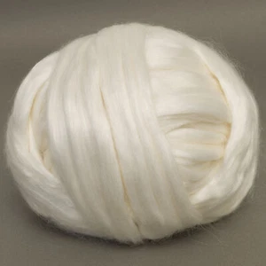 Banana Top 100g Roving Spinning Fibre Felting Soapmaking Sliver Vegan Plant - Bild 1 von 2