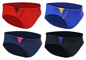 ACCLAIM Fitness Dubbo Brief Trunks Boys Tie Cord Nylon Lycra Swimming Seconds - Picture 1 of 24